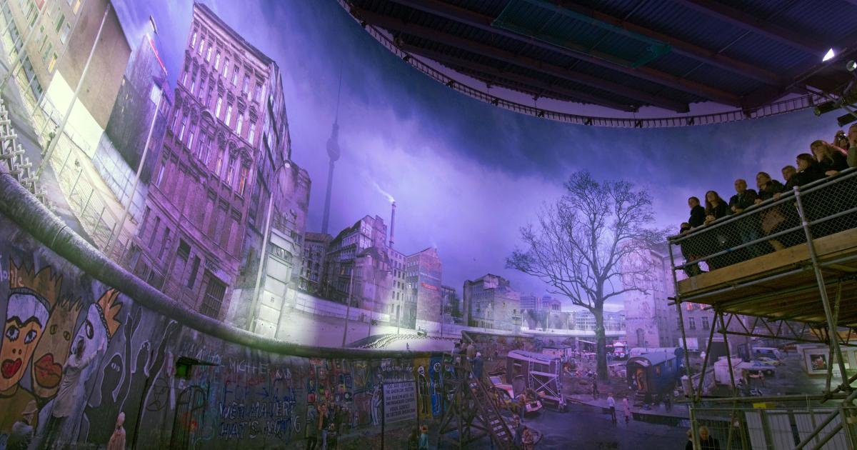 베를린 장벽 파노라마(디 마우어 / 더 월 - 아시시 파노라마 베를린)